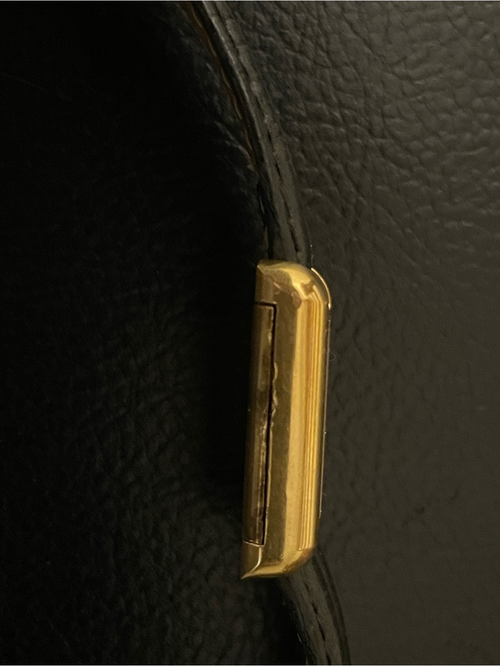 1970’s Vintage Must De Cartier Tank, Gold Plated, Sapphire Cabochon, Manual Wind - Picture 14 of 15